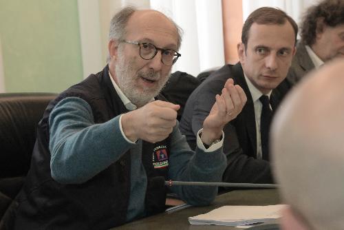 Il vicegovernatore del Friuli Venezia Giulia con delega alla Salute e alla Protezione civile, Riccardo Riccardi, in una foto d'archivio